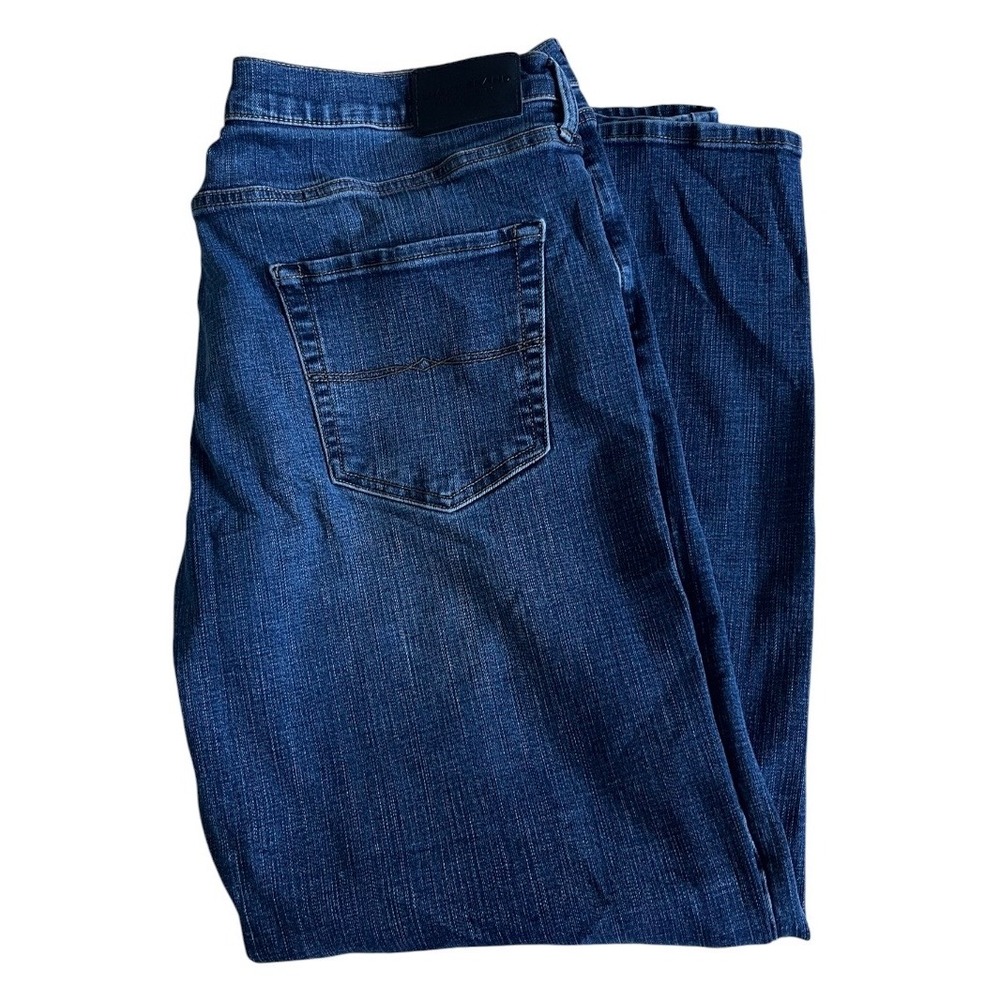 Lucky Brand 410 Athletic Slim Mens Jeans 42x32 Blue Stretch Casual 7M12409
